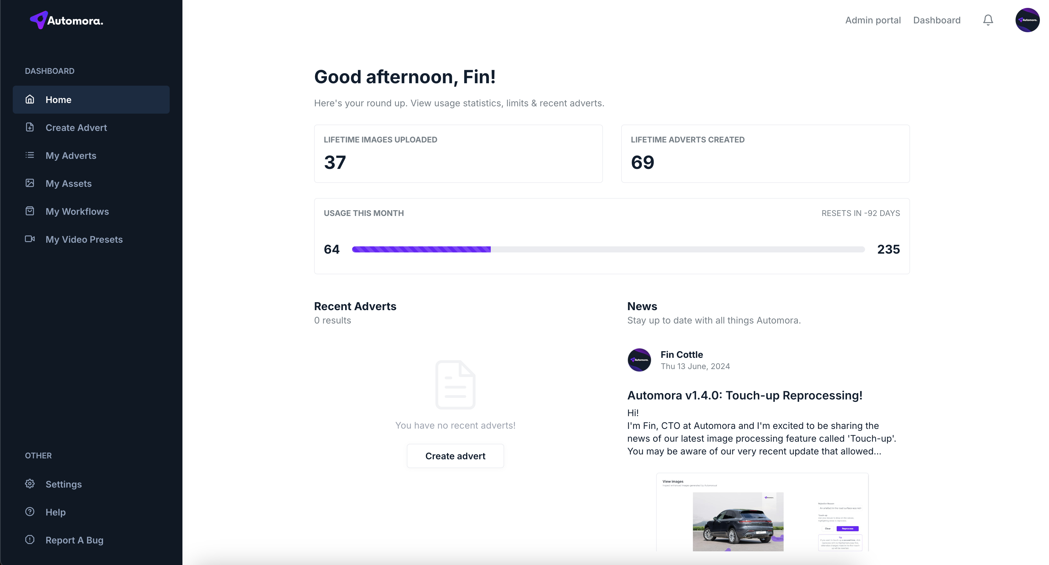 Lessons Learned from Building Automora